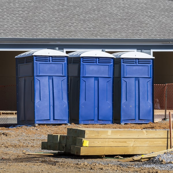 how do you dispose of waste after the portable restrooms have been emptied in Wye MT